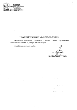 CHP - T&uuml;rkiye B&uuml;y&uuml;k Millet Meclisi