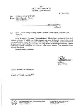 4 ji 9 zam - erzurum - aşkale ilçe millî eğitim müdürlüğü