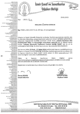 2015/12 - Çalışma Hayatında Toplumsal Cinsiyet Eşitliği Ödülü