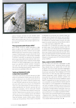 Yol Teknolojileri 2 (Temmuz-Ağustos 2011)