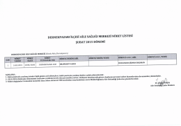 7.dernekpazarı n&ouml;bet listesi