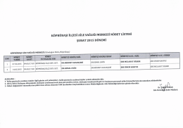 10.k&ouml;pr&uuml;başı n&ouml;bet listesi