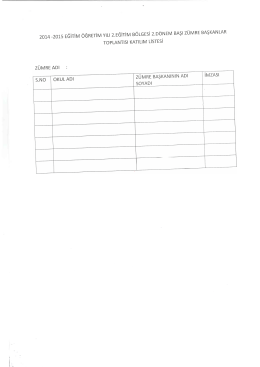 2014 -2015 EĞiTiıvı &Ouml;ĞRETİM YıLı 2.EĞiTiıvı B&Ouml;LGESİ 2.D&Ouml;NEıvı