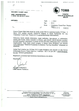 TOBB - Eskişehir Ticaret Odası
