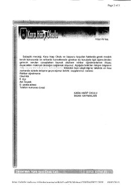 Page 2 of 3` Subayšık mesleği, Kara Harp Qkuiu ve başvuru