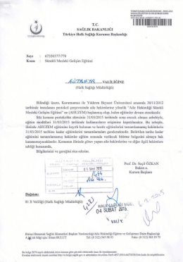 s&uuml;rekli mesleki gelişim eğitimi eki