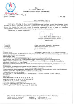 Okullararası Taekwondo Gençler İl Seçmeleri