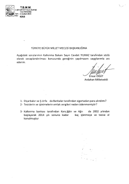 ` SW` İ 4263 T&Uuml;RKİYE B&Uuml;Y&Uuml;K MİLLET MECLİSİ BAŞKANLIĞINA