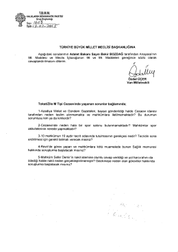 6` s - T&uuml;rkiye B&uuml;y&uuml;k Millet Meclisi