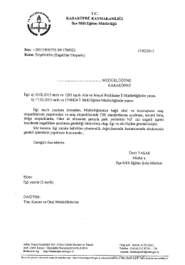 OneTouch 4.6 Scanned Documents - karaköprü ilçe milli eğitim