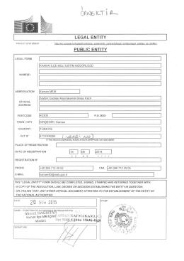 Scanned Document - kaman ilçe millî eğitim müdürlüğü