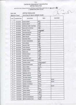 20.Grup B - Eğitim Fak&uuml;ltesi