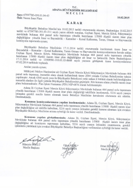 T.C. ADANA BÜYÜKŞEHİR BELEDİYESİ