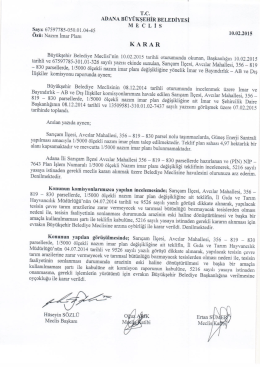 T.c. - Adana Büyükşehir Belediyesi