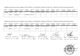 12.Sınıfların ortak sınav takvimi yayınlandı.