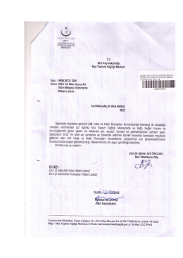 T.C - Mersin Sağlık M&uuml;d&uuml;rl&uuml;ğ&uuml;