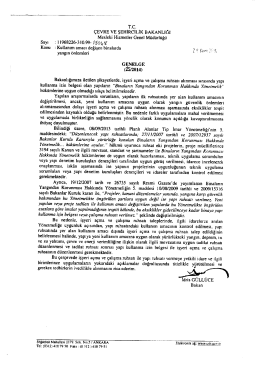 Genelge - Ankara Aile ve Sosyal Politikalar İl Müdürlüğü