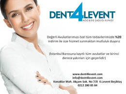 DENT` LEVENT - İstanbul Barosu