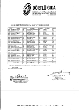 D&ouml;nl&uuml; Gıda Yemek Temizlik-İla&ccedil;lama San. Ye Tic. Ltd. Şti.