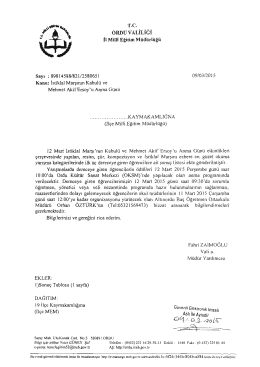 k/ - Ordu Milli Eğitim M&uuml;d&uuml;rl&uuml;ğ&uuml;
