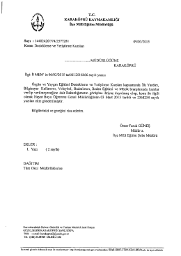 OneTouch 4.6 Scanned Documents - karak&ouml;pr&uuml; il&ccedil;e milli eğitim