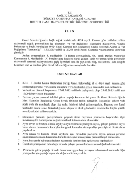 Scanned Document - Burdur Kamu Hastaneleri Birliği Genel