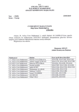 T.c. - Ankara Barosu