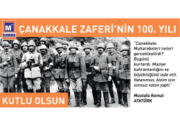 "Çanakkale Muharebeieri neleri