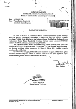 A&ccedil; - T&uuml;rkiye Kamu Hastaneleri Kurumu