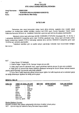 Belgeyi Bilgisayarınıza İndirmek İ&ccedil;in Tıklayınız.