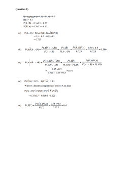 Question 1