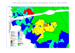 ı/öooo ölçekli nilueer nazım imar planı değişikliği