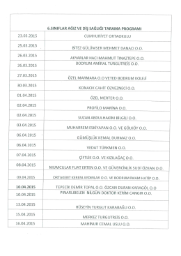 23.03.2015 cUMHURİYET ORTAOKULU