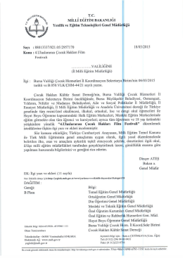 Ek1 İ&ccedil;in Tıklayınız..