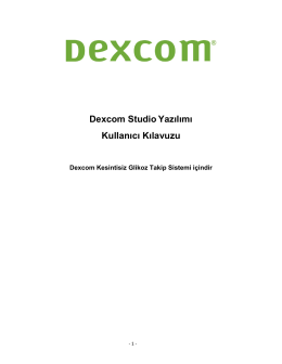 Dexcom Studio™Software