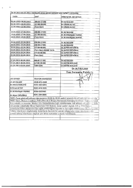 05.04.2015-10.04.2015 (cano-17:00) Dr.ALi BULAıvı u` 05.04.2015