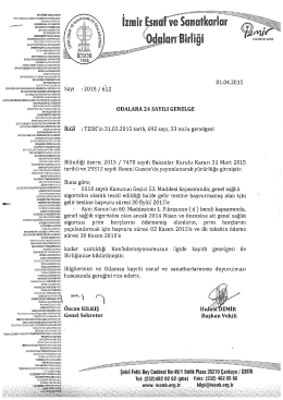 2015/24 - Süre Uzatımı