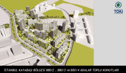 18. B&ouml;lge Vaziyet Planı ve Arazi Kullanımı