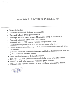 İhale ile ilgili dosyayı indirmek için tıklayınız