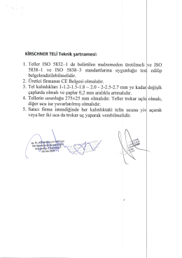 İhale ile ilgili dosyayı indirmek için tıklayınız