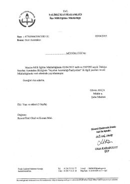 Tc - Salihli İlçe Milli Eğitim Müdürlüğü