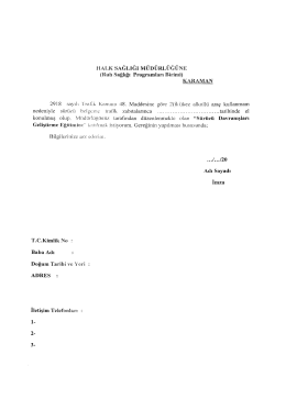 indir - Karaman Halk Sağlığı M&uuml;d&uuml;rl&uuml;ğ&uuml;