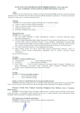 Balıkesir Kamu Hastaneler Birliği Protokol&uuml;