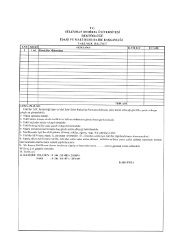 İndir - Süleyman Demirel Üniversitesi
