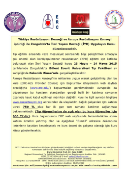 Kurs - Bülent Ecevit Üniversitesi