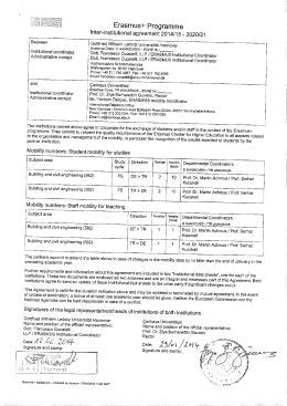 to view Erasmus Agreement