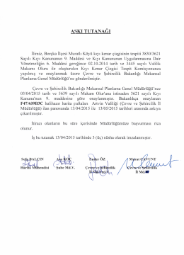 Muratlı Barajı kıyı kenar çizgisi (Tekpafta)