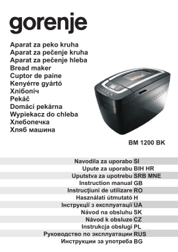 aparat za peko kruha pk800da