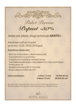 Detaljnije - Garni Hotel Kralj