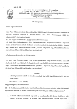 Zeitler Ádám képviselői indítványa 1
